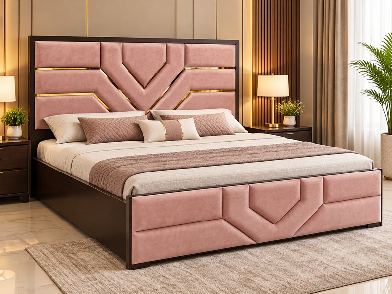 Prestige Fabric Padded Designer Bed